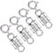 925 Sterling Silver Magnetic Necklace Clasps and Closures,Gold and Silver Magnetic Clasp Converter for Jewelry Making Supplies,Chain Extender Connector for Small Necklace Bracelet